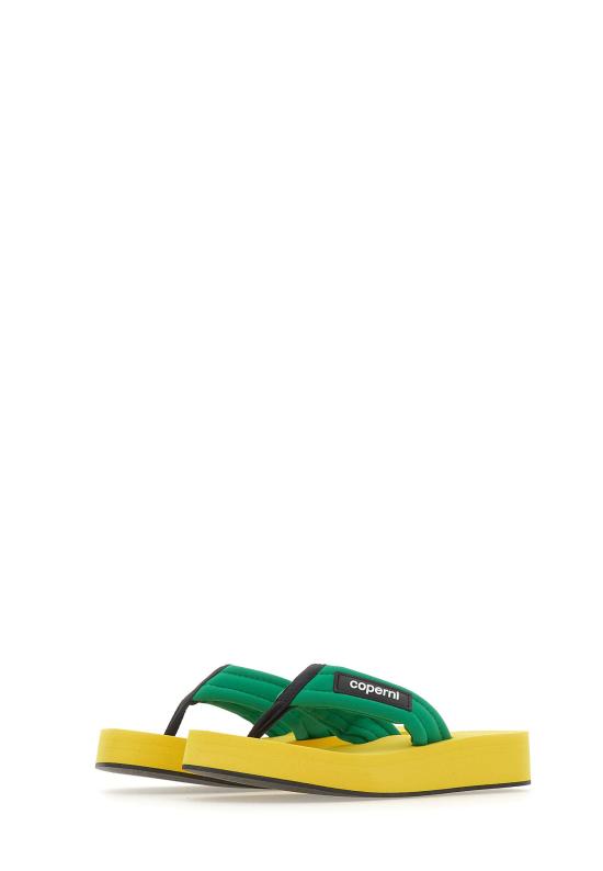 26SS 코페르니 뮬/슬리퍼 COPSH106F6091 GRNYLW MULTICOLOR - COPERNI