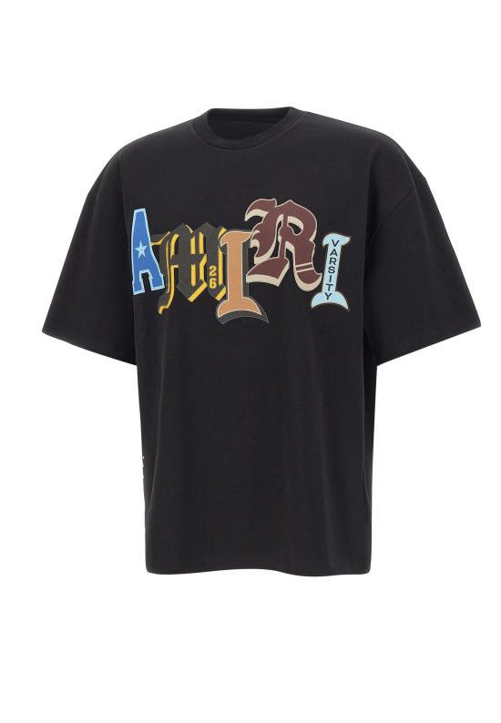 26SS 아미리 반팔 티셔츠 AMTOJR1006 001 Black