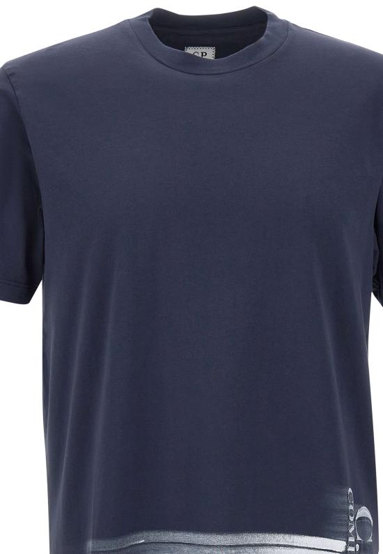 26SS 씨피 컴퍼니 반팔 티셔츠 20CMTS293A 005431G889 Blue - C.P. COMPANY