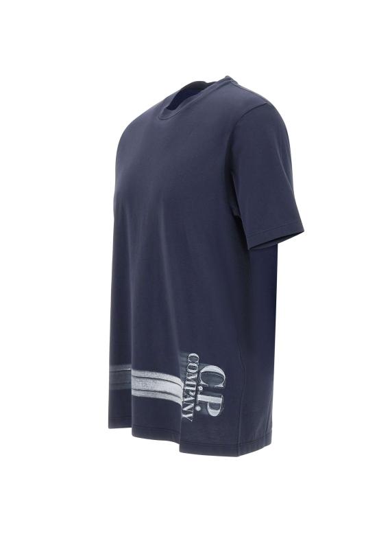26SS 씨피 컴퍼니 반팔 티셔츠 20CMTS293A 005431G889 Blue - C.P. COMPANY