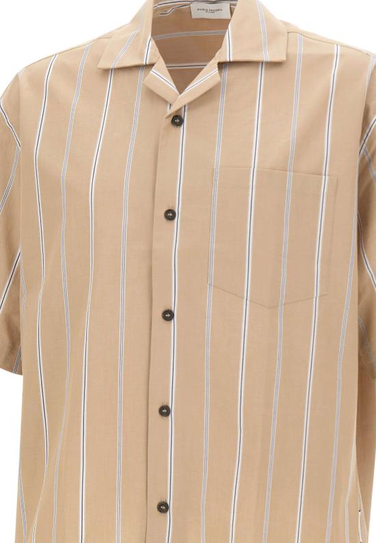 26SS 파올로페코라 반팔 셔츠 G0921580 RA11 Beige - PAOLO PECORA