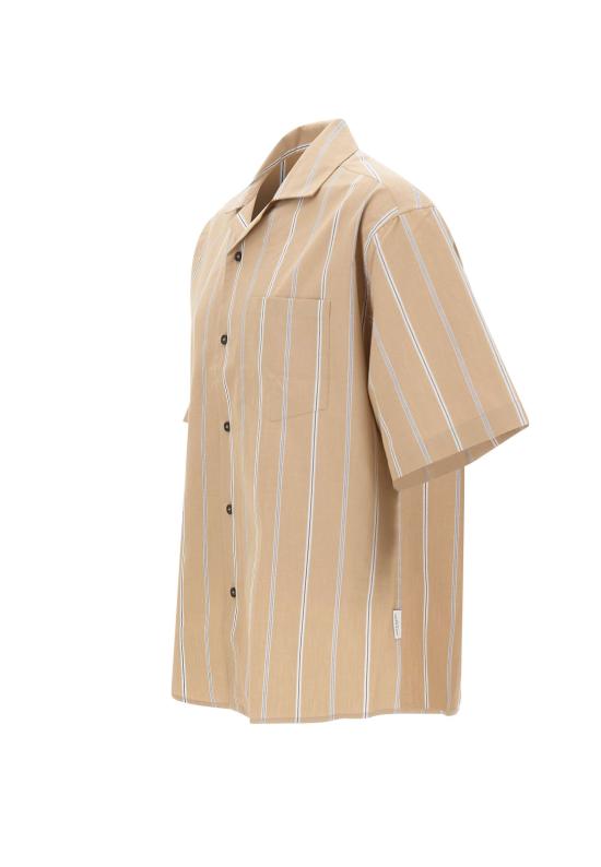 26SS 파올로페코라 반팔 셔츠 G0921580 RA11 Beige - PAOLO PECORA