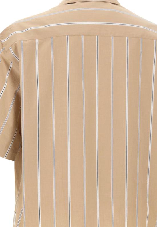 26SS 파올로페코라 반팔 셔츠 G0921580 RA11 Beige - PAOLO PECORA