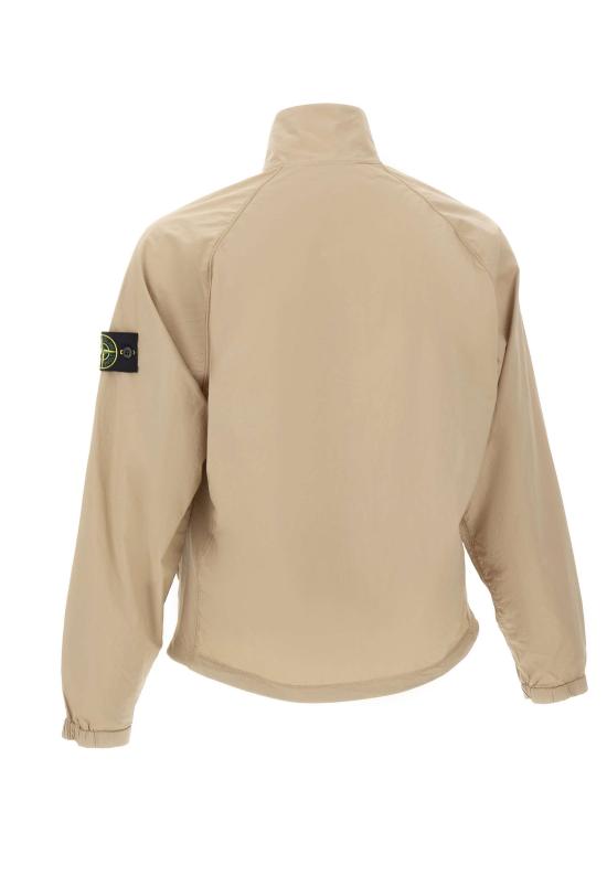 26SS 스톤 아일랜드 스트레치 코튼 텔라 파라슈트 오버사이즈핏 집업 트랙 자켓 6100044S0003 V009A Beige - STONE ISLAND