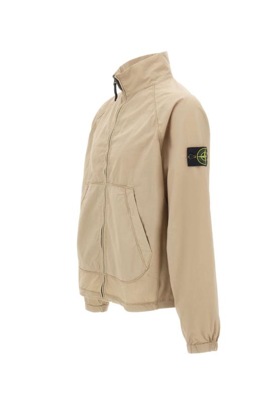 26SS 스톤 아일랜드 스트레치 코튼 텔라 파라슈트 오버사이즈핏 집업 트랙 자켓 6100044S0003 V009A Beige - STONE ISLAND