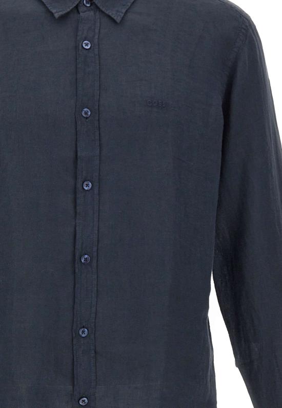 26SS 보스 긴팔 셔츠 50567579 404 Blue - BOSS