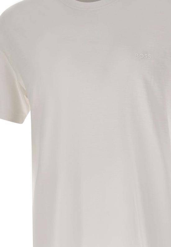 26SS 보스 반팔 티셔츠 50508243 100 White - BOSS