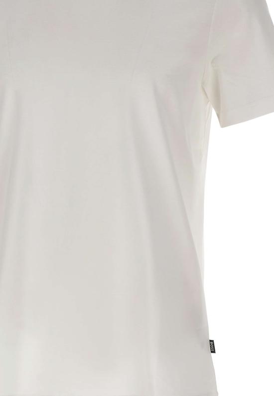 26SS 보스 반팔 티셔츠 50468395 100 White - BOSS