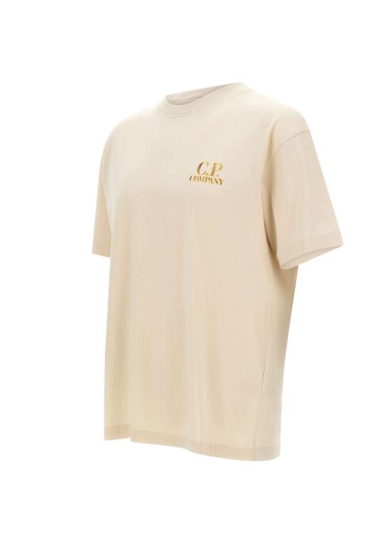 26SS 씨피 컴퍼니 반팔 티셔츠 20CMTS143A 110579W114 Beige - C.P. COMPANY