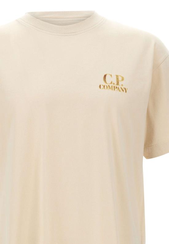 26SS 씨피 컴퍼니 반팔 티셔츠 20CMTS143A 110579W114 Beige - C.P. COMPANY