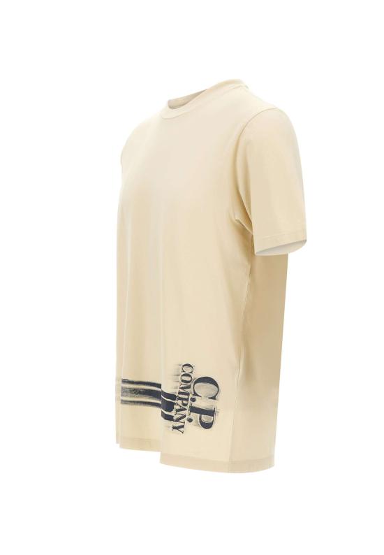 26SS 씨피 컴퍼니 반팔 티셔츠 20CMTS293A 005431G114 Beige - C.P. COMPANY