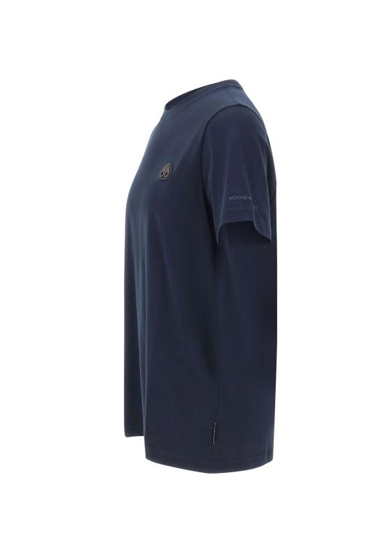 26SS 무스너클 반팔 티셔츠 M15MT777 833 Blue - MOOSE KNUCKLES