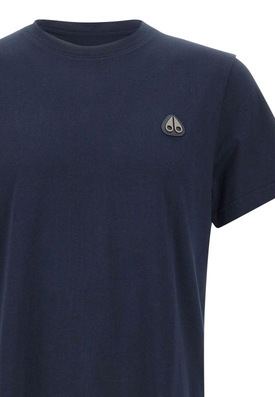 26SS 무스너클 반팔 티셔츠 M15MT777 833 Blue - MOOSE KNUCKLES