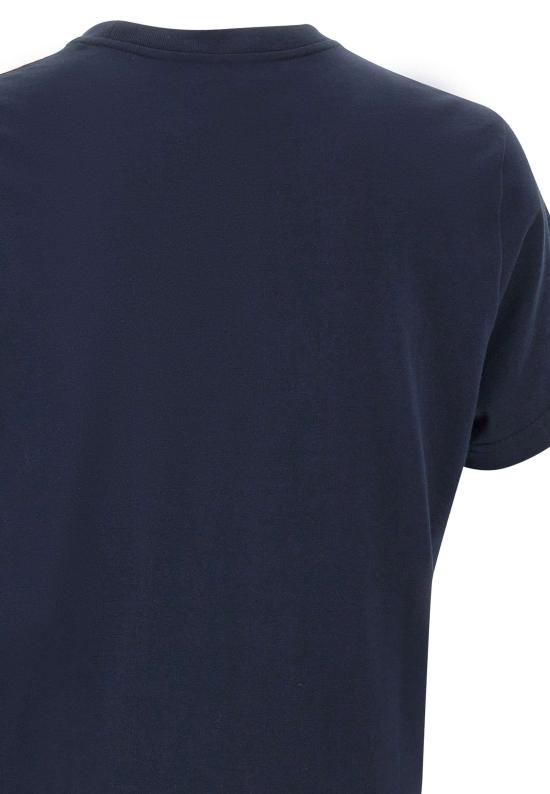 26SS 무스너클 반팔 티셔츠 M15MT777 833 Blue - MOOSE KNUCKLES