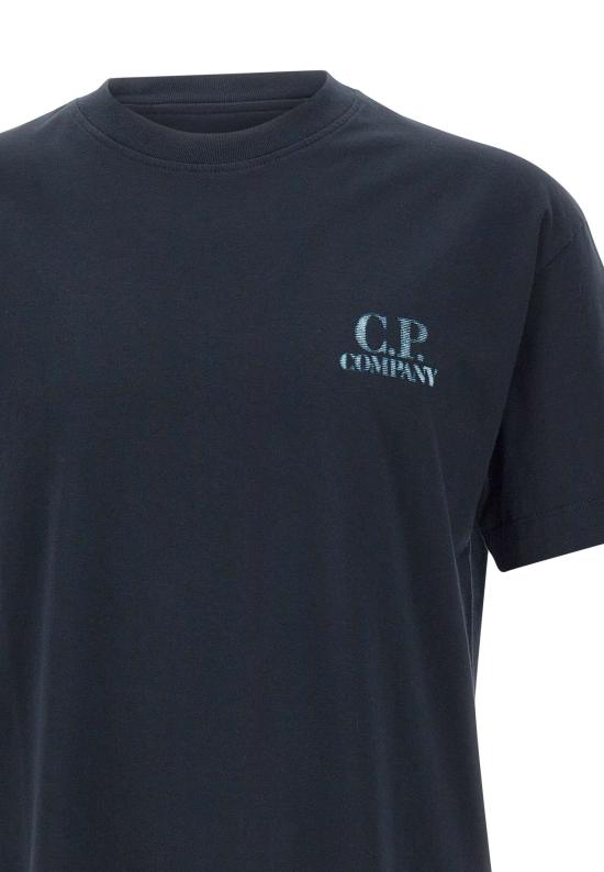 26SS 씨피 컴퍼니 반팔 티셔츠 20CMTS143A 110579W888 Blue - C.P. COMPANY
