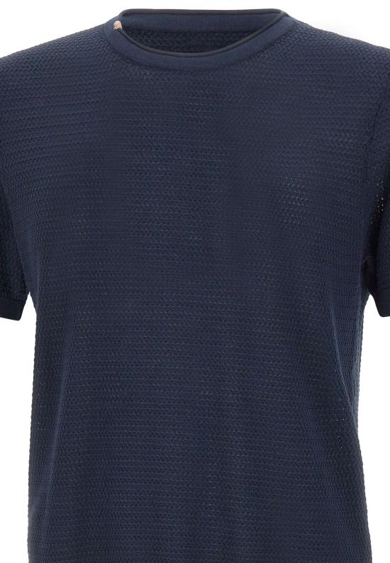 26SS 밥 스웨터 P26CROSS UNICANOTTE Blue - BOB