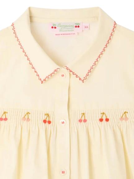 26SS [키즈] 봉쁘앙 블라우스 S06GBLW00030 103 Off white - BONPOINT