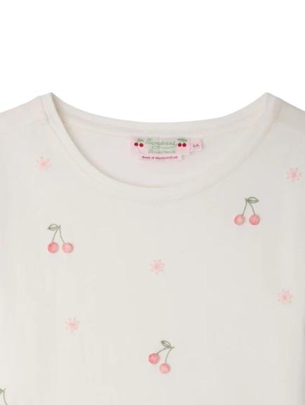 26SS [키즈] 봉쁘앙 티셔츠 S06GTSK00009 102 White - BONPOINT