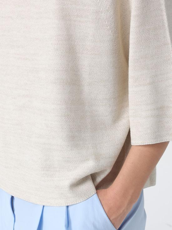 26SS 파비아나 필리피 반팔 티셔츠 MAD276F349M220 0145 Butter - FABIANA FILIPPI