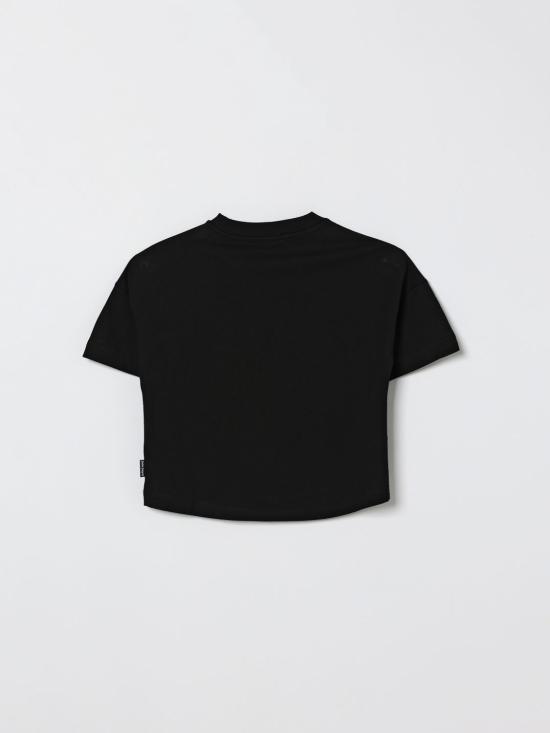 26SS [키즈] 팜앤젤스 티셔츠 PBAA002S26JER003 110 Black - PALM ANGELS