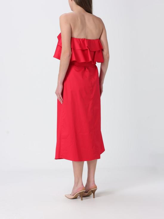 26SS 하니타 롱 원피스 HV38234597 CILIEGIA Red - HANITA