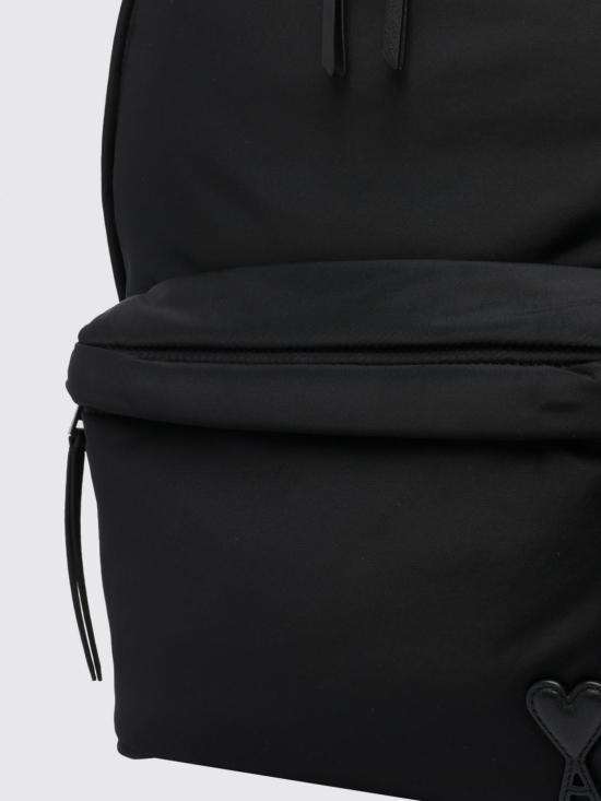26SS 아미 나일론 마르셀 백팩 ULL728AW0001 001 Black - AMI