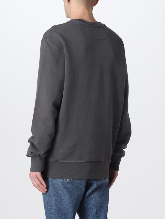 26SS 골든구스 골든 레터링 올리브 그린 스웨트셔츠 GMP01223P00064260318 Grey - GOLDEN GOOSE