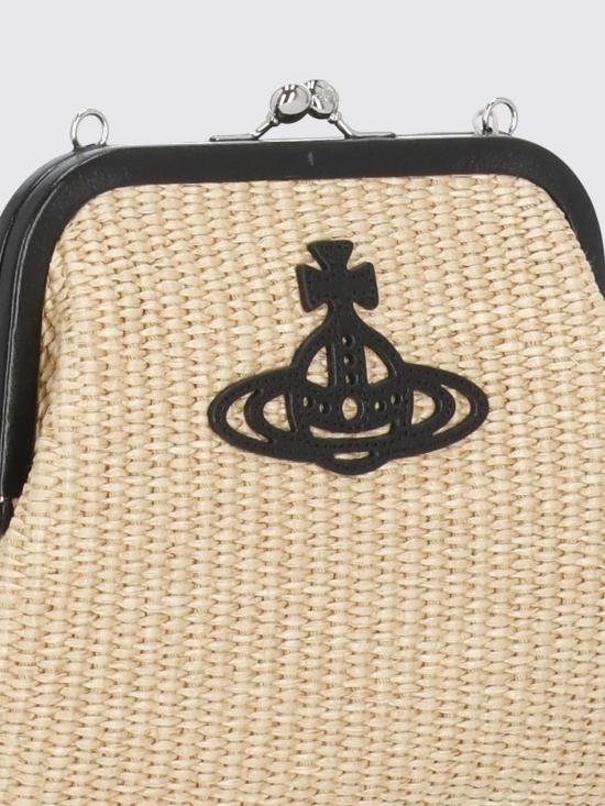 26SS 비비안웨스트우드 클러치/파우치 4B01001GWW01D0 B402 Beige - VIVIENNE WESTWOOD