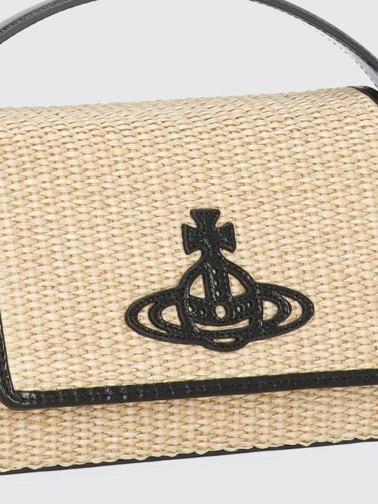 26SS 비비안웨스트우드 토트백 46020010WW01D0 B402 Beige - VIVIENNE WESTWOOD