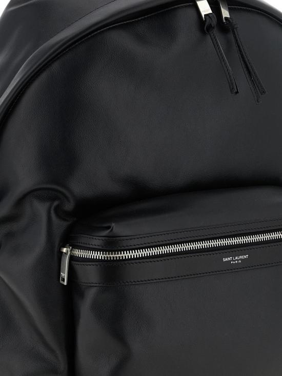 26SS 생로랑 CITY 시티 클래식 로고 백팩 534967AAE8M 1000 Black - SAINT LAURENT