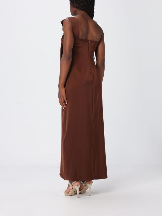 26SS H 꾸뛰르 롱 원피스 HV38754647 TABACCO Tobacco - H COUTURE