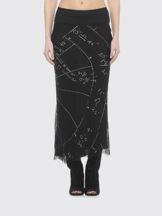 26SS 릭 오웬스 롱 스커트 RP01F6334SP109 11 White