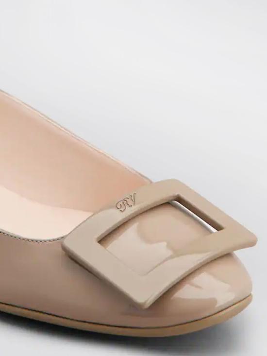 26SS 로저비비에 U 룩 발레리나 플랫 RVW66834910D1P C415 Brown - ROGER VIVIER