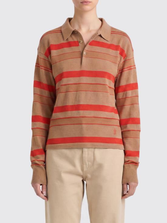 26SS JW앤더슨 폴로 티셔츠 KW1450YN0457 145 Nude