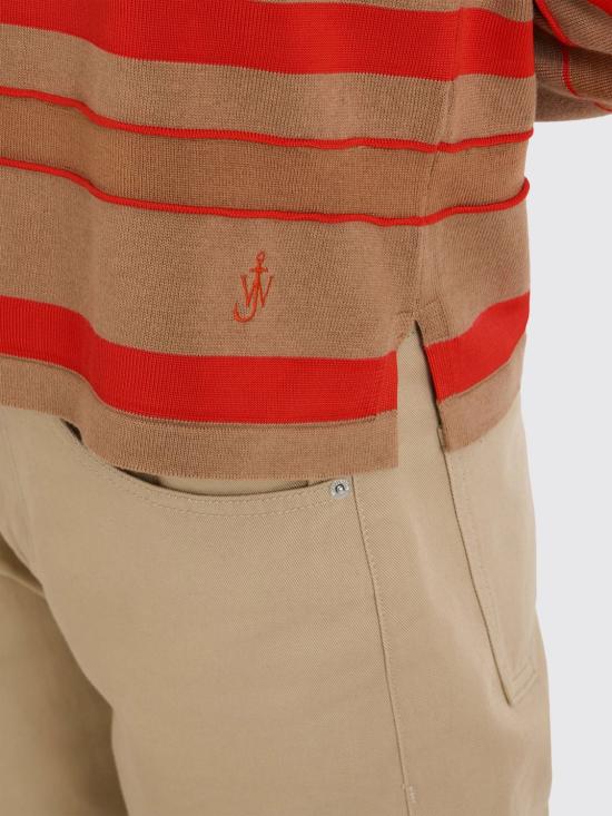 26SS JW앤더슨 폴로 티셔츠 KW1450YN0457 145 Nude - JW ANDERSON