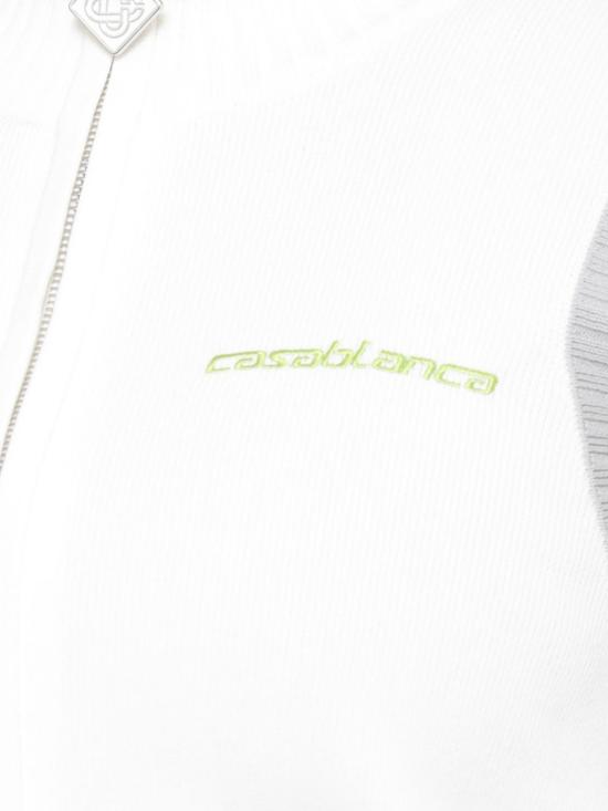 26SS 카사블랑카 자켓 WSP26KW1244 01 White - CASABLANCA