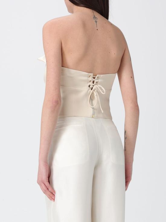 26SS H 꾸뛰르 민소매 티셔츠 HM32274647 VANIGLIA Ivory - H COUTURE