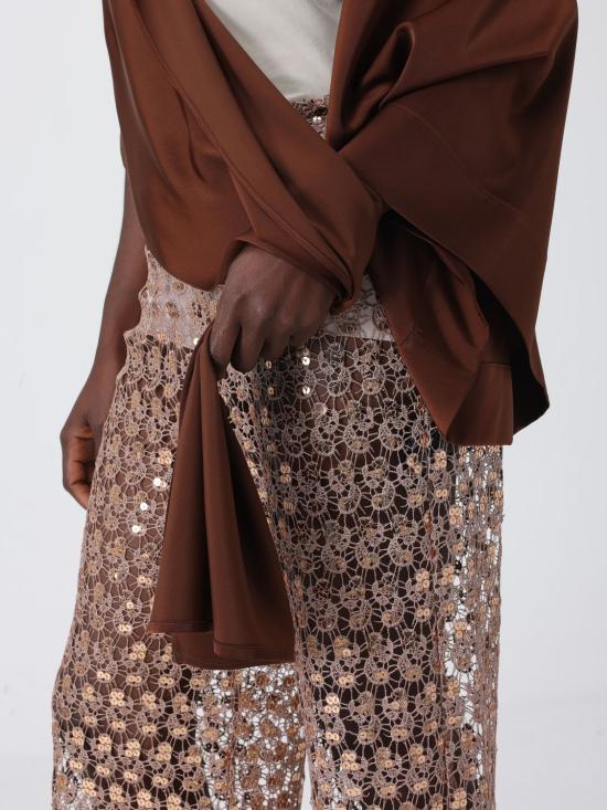 26SS H 꾸뛰르 탑 HM31364647 TABACCO Tobacco - H COUTURE