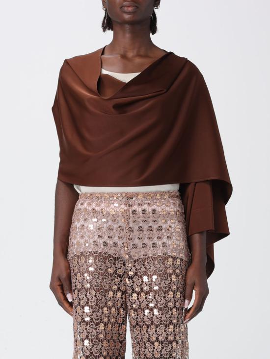 26SS H 꾸뛰르 탑 HM31364647 TABACCO Tobacco