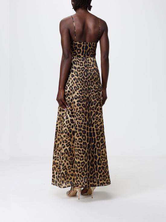 26SS 알베르타 페레티 롱 원피스 04740150 1888 Brown - ALBERTA FERRETTI