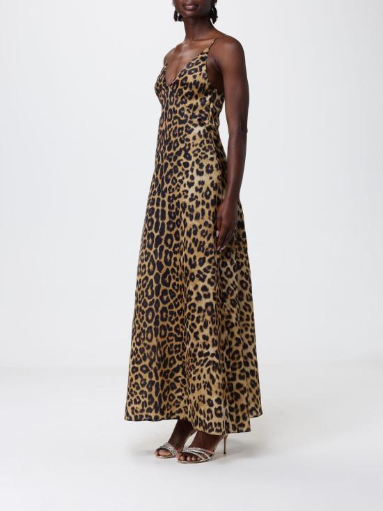 26SS 알베르타 페레티 롱 원피스 04740150 1888 Brown - ALBERTA FERRETTI