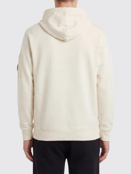 26SS 씨피 컴퍼니 후드 티셔츠 20CMSS037A110044R 114 Brown - C.P. COMPANY