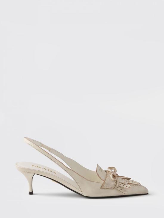 26SS 프라다 힐/펌프스 1I452OF055V69 F0K74 White