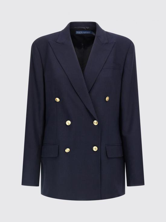 26SS 폴로 랄프로렌 더블 브레스트 스트레치 울 블레이저 211952717 004 Blue