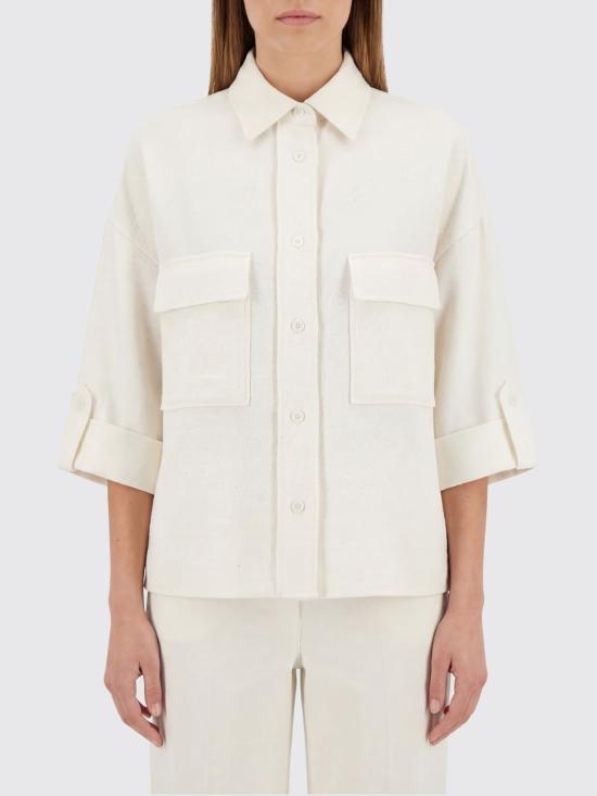 26SS 일레븐티 셔츠 M80CAMM02TES0M016 00 Yellow Cream