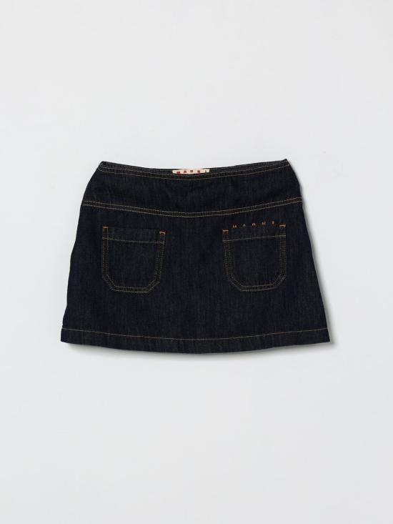 26SS [키즈] 마르니 스커트 M01754M00WG 0M01 Denim