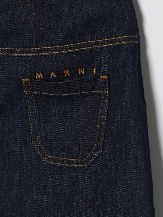 26SS [키즈] 마르니 스커트 M01754M00WG 0M01 Denim - MARNI