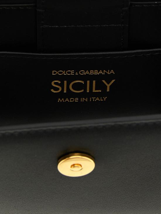26SS 돌체앤가바나 Plongé calfskin 폰백 BI3367A9S25 80999 Black - DOLCE & GABBANA