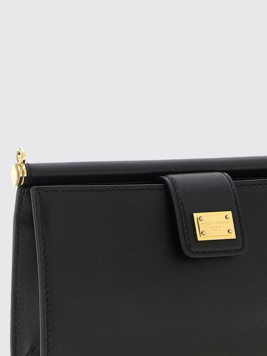 26SS 돌체앤가바나 Plongé calfskin 폰백 BI3367A9S25 80999 Black - DOLCE & GABBANA