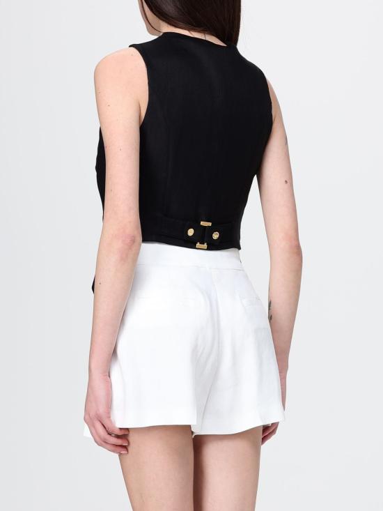 26SS 엘리자베타프랜치 베스트 GL00862E2 110 Black - ELISABETTA FRANCHI